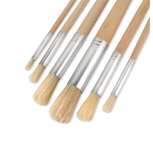 Prima-Online Pinsel Kleine Pinsel Set Borstenpinsel Rundpinsel verschiedene Größen, (1 St)