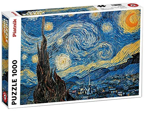 PIATNIK Starry Night Puzzle 1000 Teile von Piatnik