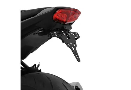 ZIEGER Kennzeichenhalter Pro für Yamaha MT-10 - Hochwertiger Kennzeichenhalter für Yamaha MT-10, schwarz pulverbeschichtet, mit verstellbarem Neigungswinkel und ohne TÜV-Eintragung nötig. Ideal für sportliche Optik und lange Lebensdauer.