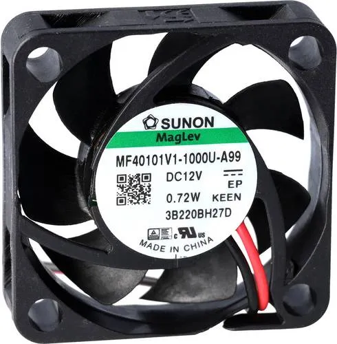 Sunon EF40101B1-1000U-A99 Axiallüfter 12 V/DC 13.58 m³/h (L x B x H) 10 x 40 x 40mm