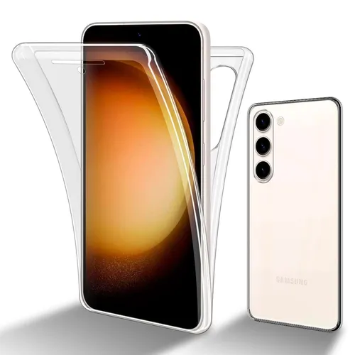 Hülle für Samsung Galaxy S23 Handy Case Cover Fullcover Display Schutzhülle