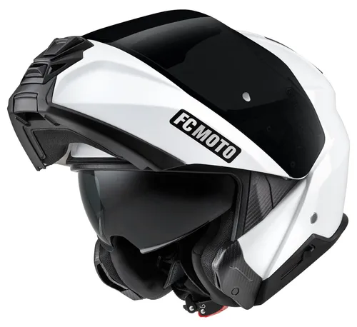 FC-Moto G-362S Klapphelm, Weiß, Größe L für Männer von FC-Moto