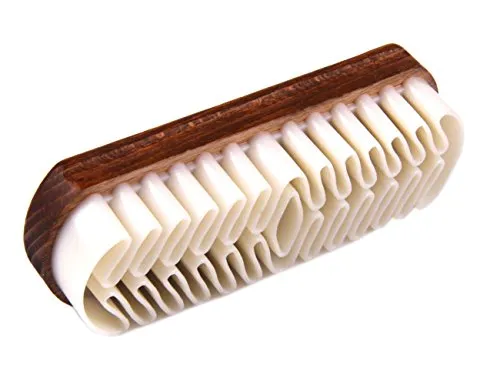 Nubukbürste & Wildlederbürste Classic Edition z2445 - Schuhpflege mit langlebiger Kreppbürste aus nachhaltigem Holz, ideal zum Reinigen und Aufrauen von Rauleder für optimale Pflege.