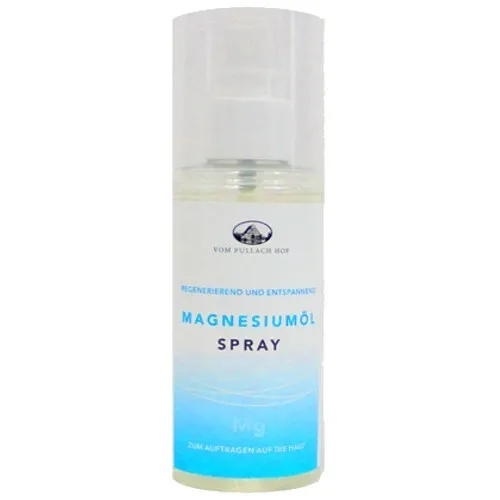 Magnesiumöl-Spray 150ml Pullach Hof, Magnesium Öl Spray entspannend Massage-Öl