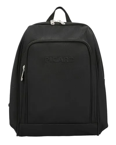 Picard Hitec Rucksack aus Nylon, schwarz - Modischer Rucksack in schwarz, aus strapazierfähigem Nylon, mit praktischem Innenlayout und Sicherheitsfach – ideal für den Alltag.