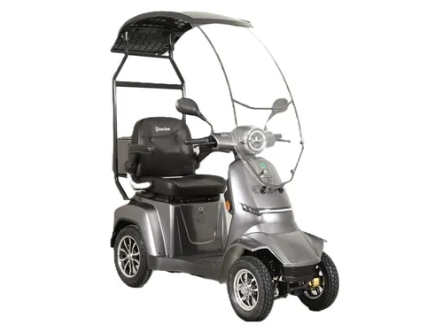 GreenStreet Elektromobil E-Mover Deluxe 1000 W - Behinderten-Bedarf: Ideal für Mobilität im Alter, mit Luftbereifung und Federung für besten Fahrkomfort, stufenlose Automatik für einfaches Rangieren.