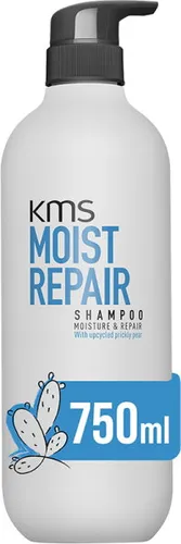 KMS Moistrepair Shampoo 750ml - Hochwirksames Shampoo für geschädigtes Haar, repariert und spendet intensive Feuchtigkeit, reduziert Haarbruch um bis zu 99% und sorgt für ein leichteres Entwirren.