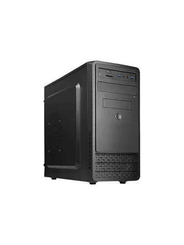 Chieftec UB-03B-350GPB - Micro ATX Gehäuse mit 350 Watt - PC-Gehäuse für Micro ATX mit 350 Watt Netzteil, platzsparend und ideal für kompakte Builds. Ausgestattet mit USB und Audio-Anschlüssen.