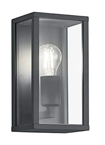 Trio Leuchten Außen Wandleuchte Garonne 201860142 in schwarz von TRIO Leuchten