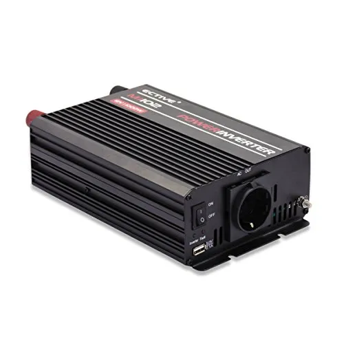 ECTIVE MI 10 Power-Inverter 1000W/24V Wechselrichter - Sonstige Elektroinstallationsartikel, leistungsstarker Wechselrichter mit 1000W Dauerleistung und 2000W Spitzenleistung, ideal für den mobilen Einsatz und alle gängigen Geräte.