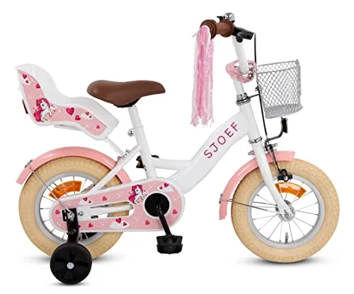 SJOEF Dolly Kinderfahrrad 12-16 Zoll in weiß von SJOEF