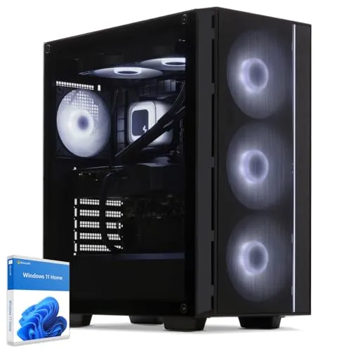 Sedatech Wasserkühlung Gaming PC • RTX 5070 | AMD Ryzen 5 7600X | 32GB DDR5 | 2TB SSD M.2 | WLAN 6E | BT 5.3 | Win 11