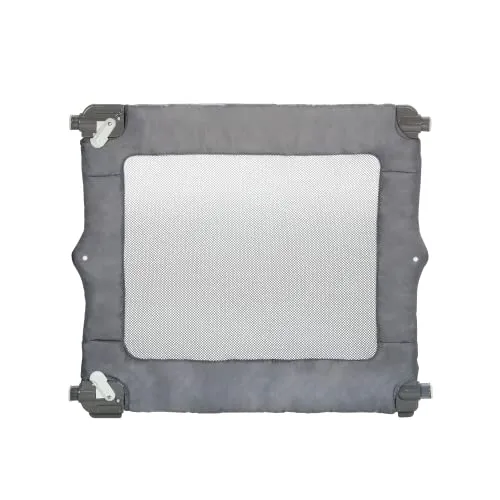 Safety 1st Travel Safety Barrier - Reisetreppengitter für Babys und Hunde - Elternfreundliches Klemmgitter für Treppenöffnungen von 71 bis 93 cm, ideal für Reisen und einfach zu montieren. Kompakt faltbar für die Aufbewahrung.