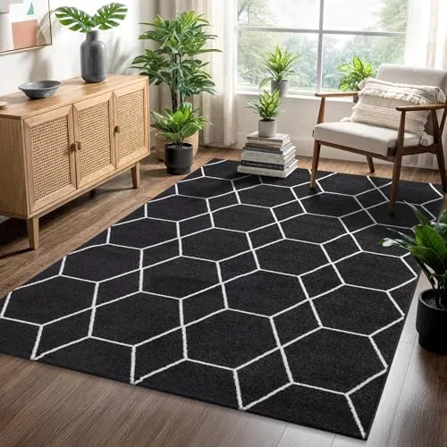 Teppiche Schwarz von Sanat