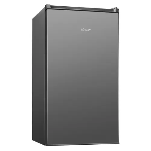 Bomann KS 7257 Stand Kühlschrank - Kühlschrank mit 83 L Nutzinhalt, LED Innenraumbeleuchtung und Frostfach für Eiswürfel – ideal für kleine Küchen.