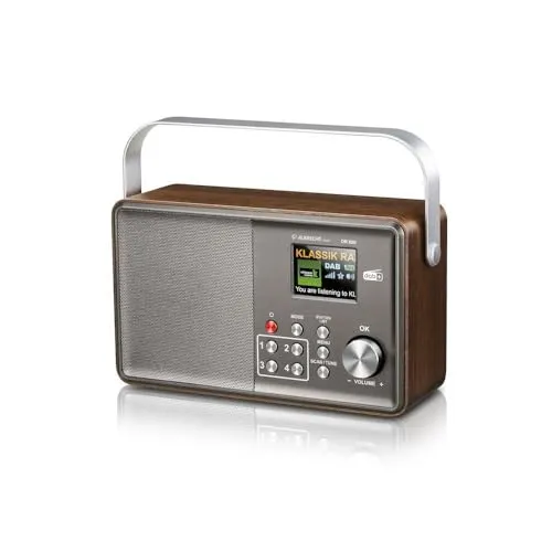 Albrecht DR 860 Senior Radio braun in braun von Albrecht