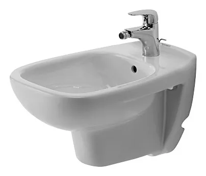 Duravit D-Code Wand-Bidet 2257150000, Badkeramik, weiß von Duravit