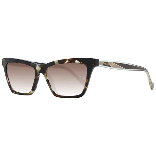 ANA HICKMANN Sonnenbrille AH9308 54G21 - Damen Sonnenbrille in elegantem Braun, 100% UVA & UVB Schutz, ideal für stilbewusste Frauen, die einen modernen Look suchen.