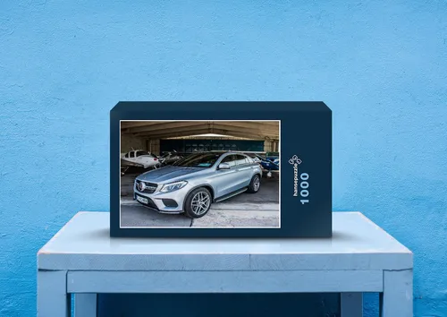 hansepuzzle 41945 - Auto Puzzle, 1000 Teile, Fortbewegung, 60,0 x 46,0cm mit hochwertiger Aufbewahrung, Kartonbox und wiederverschließbarem Beutel