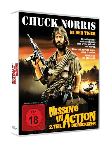 Missing in Action 2 - Die Rückkehr Limited 222 in Scanavo Full-Sleeve Box 2-Disc