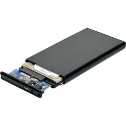 Port Designs 900030 Speicherlaufwerksgehäuse SSD-Gehäuse Schwarz 2.5 Zoll
