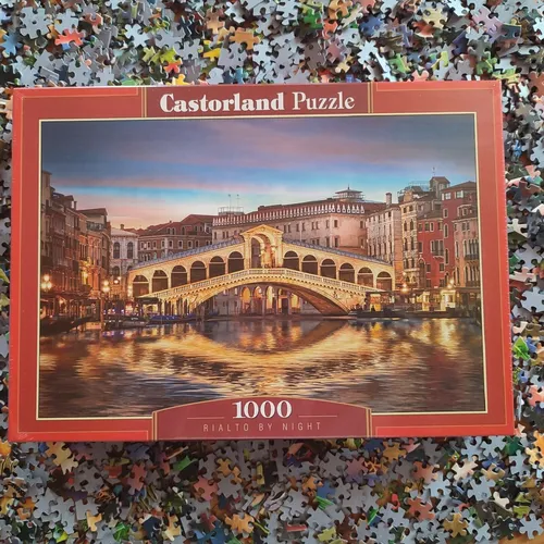 Castorland Puzzle Venedig im Abendglanz - 1000 Puzzleteile, faszinierende Abendstimmung für entspannende Puzzle-Abende