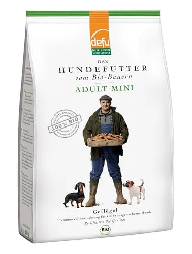 Hund Trockenfutter - Adult Mini/Geflügel 800g | DEFU DEMETER FELDERZ