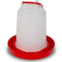 EBERTH Geflügel Hühnertränke mit 1,5 L Kapazität Automatische Geflügeltränke