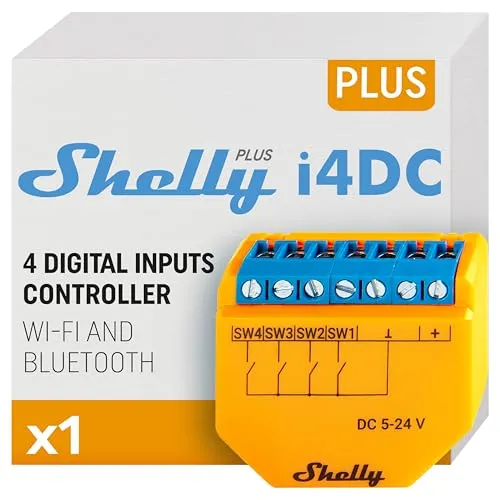 Shelly Plus i4 DC WLAN-Smart-Controller von Shelly