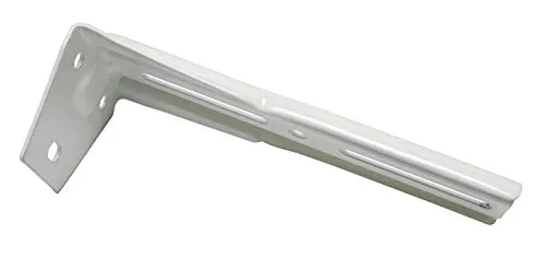 Gardinia Winkelträger, Metall, weiß, 11, 5244