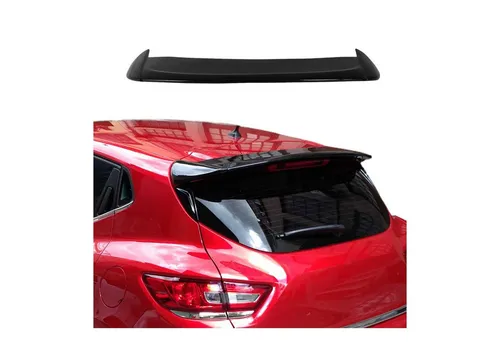 OMAC Heckstoßstange Heckspoiler für Renault Clio 2012-2018 - Stilvoller Heckspoiler für Renault Clio, der das sportliche Design und die Aerodynamik Ihres Fahrzeugs verbessert. Einfache Installation und ohne Modifikationen – für ein aufregendes Fahrerlebnis auf der Straße.
