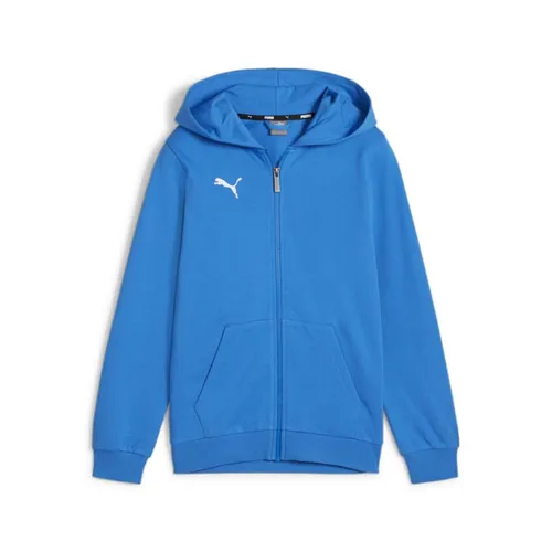 Puma Teamgoal Hooded Sweat Full Zip Kinder von PUMA
