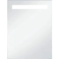 vidaXL Badezimmer-Wandspiegel mit LEDs 60x80 cm - Standspiegel mit integrierter LED-Beleuchtung für perfektes Licht beim Schminken und Pflegen, elegant und stimmungsfördernd für dein Badezimmer.