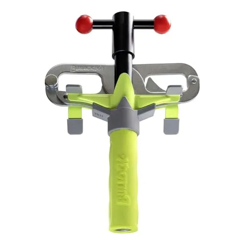 Bullock Diebstahlsicherung Excellence Modell X - Gelb - Motorradschlösser mit ultra-robustem Karbonitrierstahl, super kratzfest, leicht (<1kg) und einfach zu handhaben für optimale Sicherheit.