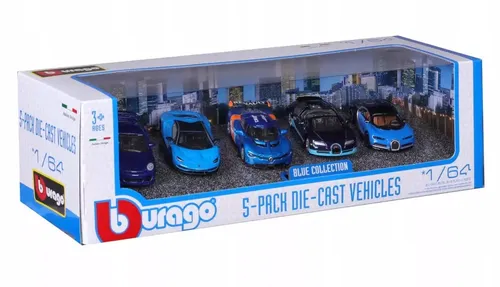 SAMOCHODY BBURAGO 1:64 Bugatti Chiron Veyron Lamborghini Porsche A 4893993016662