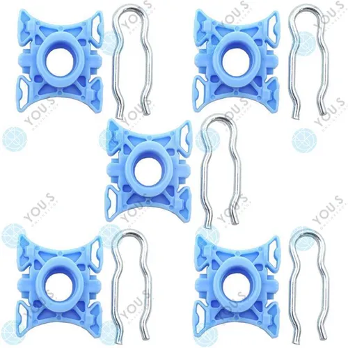 YOU.S Fensterheber Gleitbacke L + R für Volvo S60 S80 V70 XC70 XC90 740 760 5 x