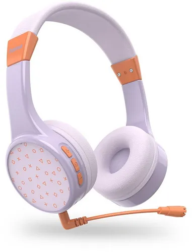 hama Bluetooth-Kinderkopfhörer Teens Guard II, Lila von Hama