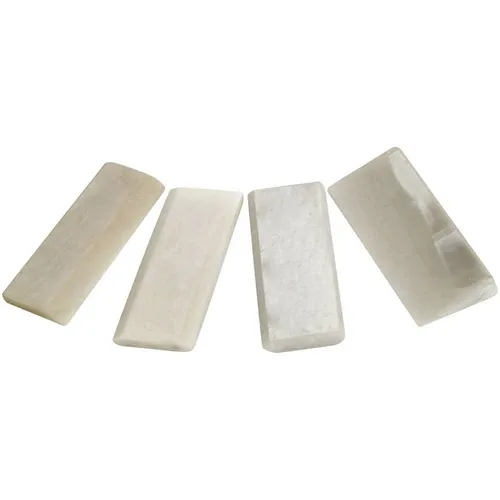 Kirschen 3704000 Abziehstein - Winkelschleifer Abziehstein-Satz aus Natur-Arkansas, ideal für präzises Abziehen von Schnitzwerkzeugen mit 4 Profilen, für optimale Schärfe und Langlebigkeit.