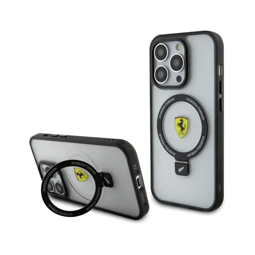 Ferrari Ring Stand 2023 MagSafe Case, Transparent – iPhone 15 Pro Max