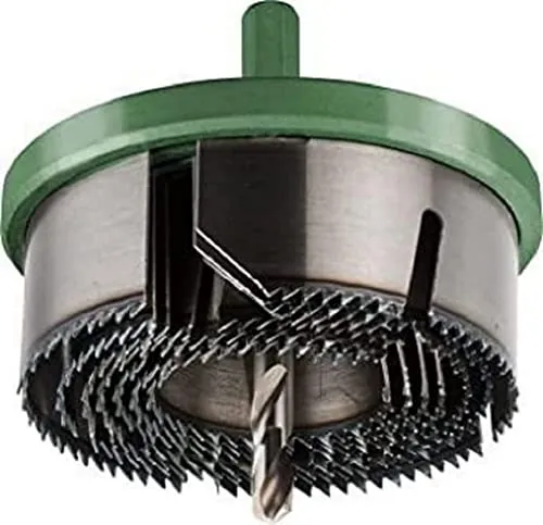 kwb AKKU-TOP Mehrkranz-Lochsäge-Set für Bohrmaschinen - 7-teilig - Geeignet für verschiedene Materialien - Mit 13 mm Bohrfutter