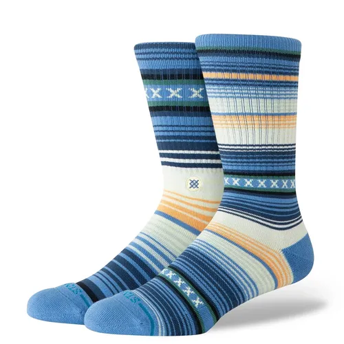 Stance Tagessocke Crew Curren Staple capriblau - 1 Paar von Stance