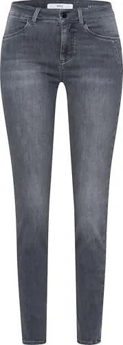 BRAX Feel Good Style ANA Used Grey 40 - Authentische Skinny-Jeans mit Superstretch-Comfort für eine superschlanke Silhouette, ideal für jeden Anlass. Hochwertiger Mix aus Baumwolle, Polyamid und Elasthan sorgt für optimalen Tragekomfort.