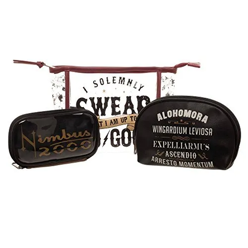 Harry Potter - Cosmetic Bag Set - Solemnly Swear Nimbus
