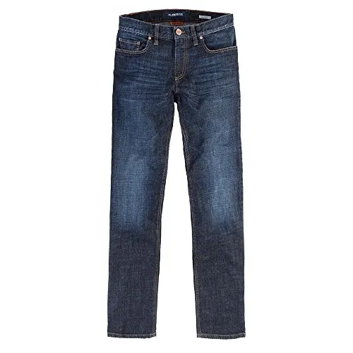 Alberto 5-Pocket-Jeans 8937 1896 blau W40/L32 - Hochwertige 5-Pocket-Jeans mit optimalem Tragekomfort, perfekte Passform und vielseitig kombinierbar für jeden Anlass.