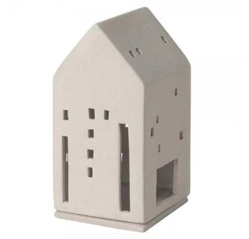 Räder Kerzenhalter Design Lichthaus Steingut Beige (8cm)