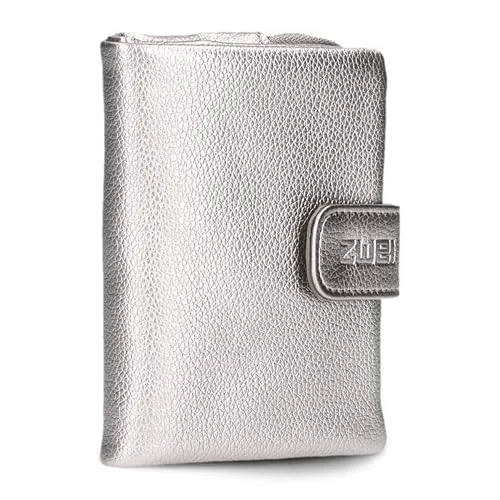 Zwei Damen Geldbörse MW5 in silber von ZWEI