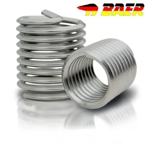 Baercoil Drahtgewindeeinsatz Gewindeeinsätze 10 x M 6 x 1- 2,0 D Gewindeeinsatz
