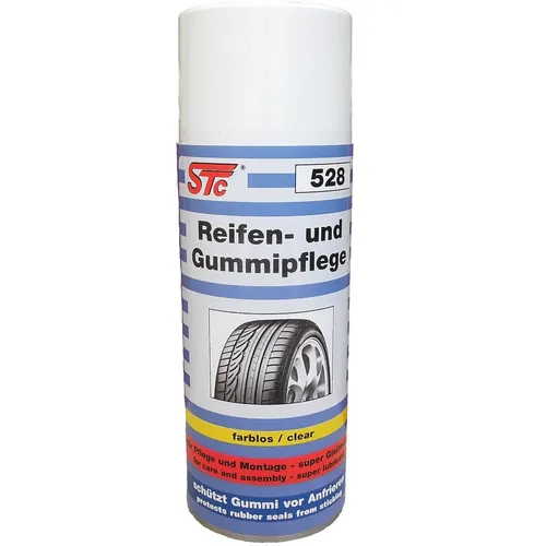 STC Reifen und Gummipflege Spray Reifenpflege Kunststoffpflege 400 ml