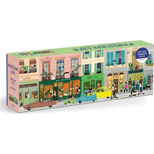 GALISON Panoramapuzzle Pariser Leben 1000 Teile