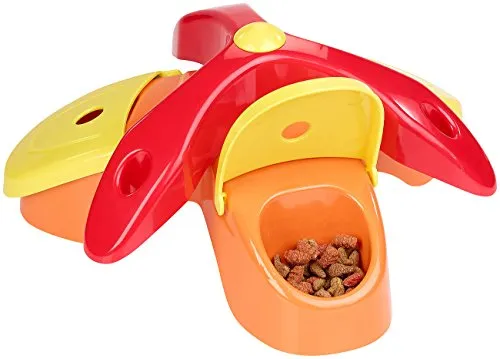 Sweetypet Hunde-Lernspielzeug: Strategie- und Intelligenz-Spiel für Hunde, pflegeleicht & rutschfest (Denkspielzeug, Aktivspielzeug, Katzenspielzeug)